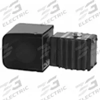 PARKER Solenoid Coil: 24V DC Volt, For R12/R16/R22/R26/R28/R36/R52/R56 Series (MPN PKC-1 24 DC JAK). Key specifications — Voltage: 24V DC; Brand: PARKER; Compatible Series: R26.