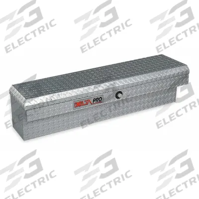 CRESCENT JOBOX Side-Mount Truck Box: Side-Mount Truck Box, Aluminum, 11 in Overall Ht - Side-Mount Truck Boxes