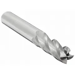 CLEVELAND Square End Mill: Carbide, 4 Flute, 5/16" Mill Dia, 1-5/8" LOC, 4" OAL (MPN C61866)