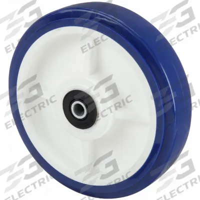 APPROVED VENDOR Caster Wheel: 6 in Wheel Dia., 2 in Wheel Wd, Polyurethane, 900 lb Load Rating - Polyurethane Tread on Plastic Core Wheels
