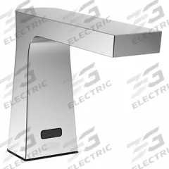 ZURN Sensor Faucet: Camaya®, Brass, Polished Chrome Finish, Single-Post, Battery, 0.5 gpm Flow Rate (MPN ZG6953-CP4). Key specifications — Brand: ZURN; Includes: Gear-Driven Ceramic Cartridge; Series: Camaya®.