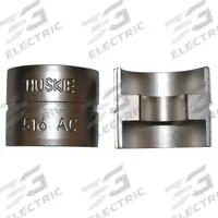 HUSKIE TOOLS Upper and Lower Crimping Die: 5/16 in Aluminum/Copper, 2 Sizes, 13D361/13D372 (MPN 516AC). Key specifications — attr511073: Copper and Aluminum Duplex Oval Sleeves; attr511072: Wire Rope; attr473934: HUSKIE TOOLS; attr511069: Blue; attr542116: 5/16 in Aluminum/Copper; attr511066: 13D372.