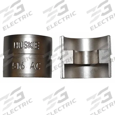HUSKIE TOOLS Upper and Lower Crimping Die: 5/16 in Aluminum/Copper, 2 Sizes - Huskie Replacement Crimping Dies
