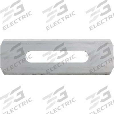 STANLEY Carpet Knife Blade: 2 1/4 in Blade Lg, 11/16 in Blade Wd, 0.015 in Blade Thick - Straight-Edge Blunt-Tip Replacement Utility Blades