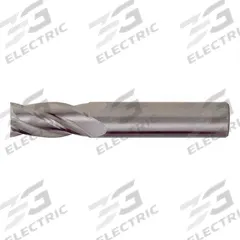 CLEVELAND Square End Mill: Carbide, 4 Flute, 7/16" Mill Dia, 3" LOC, 6" OAL (MPN C61889)
