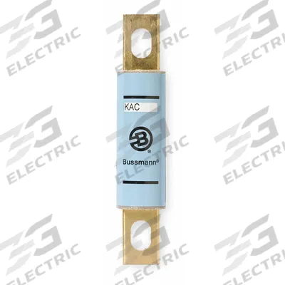 BUSSMANN Semiconductor Fuse: KAC Series, Fast-Acting, 50 A, 600 V AC - Fast-Acting Bolt-On Fuses