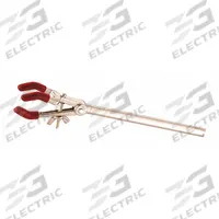 OHAUS Platform Clamp: Single Adjust Clamp, Zinc, 6 1/4 in Overall Lg, 3 Prongs, 3 in Overall Ht (MPN CLM-MULTI3SZS). Key specifications — attr1025734: OHAUS; attr1025737: Zinc; attr1025736: Nickel Plated; attr1025747: Single Adjust Clamp.
