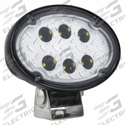 GROTE Close Range eOval 2000: Oval, LED, Hard Shell Superseal - Vehicle Standard Spotlights