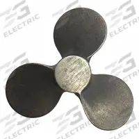 Propeller: 6 in Blade Dia, Left Hand, 3 Blades, Stainless Steel, Super Pitch (MPN 554041c). Key specifications — Propeller Material: Stainless Steel; Brand: APPROVED VENDOR.