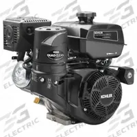 KOHLER Gasoline Engine: Series Command PRO® Series, 13.9 lb-ft Gross Torque, 9.5 hp Horsepower (MPN PA-CH395-3031). Key specifications — Muffler: Yes; Start Type: Recoil; Shaft Diameter: 3/4 in; Shaft Configuration: Drilled and Tapped 1.1" Deep X 7/16 20 UNF; Manufacturer Part Number: PA-CH395-3031.