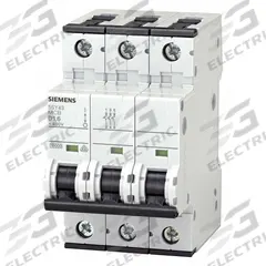 SIEMENS IEC Supplementary Protector: 1.6 A Amps, 72V DC, 10kA at 400V AC, Screw Clamp, 5SY4, 400V AC (MPN 5SY43158). Key specifications — Terminal Connection: Screw Clamp; Series: 5SY4; AC Voltage Rating: 400V AC; DC Voltage Rating: 72V DC; Max. AIR Rating: 10kA at 400V AC; Brand: SIEMENS.