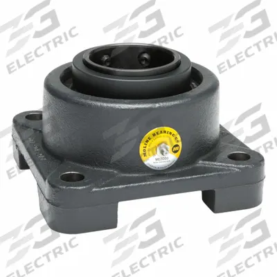 MOLINE BEARING 4 Bolt Flange Bearing: Spherical Roller, 2 11/16 in Bore - Flange-Mount Spherical Roller Bearings