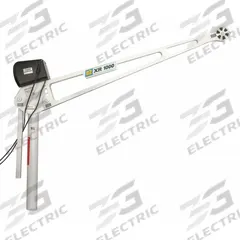 OZ LIFTING PRODUCTS Davit Crane: Steel, Electric, 1,000 lb Max. Load Capacity, 58.8 in to 87.6 in (MPN OZXR1000DAV-DCW). Key specifications — Material: Steel; Brand: OZ LIFTING PRODUCTS; Body Material: Steel.