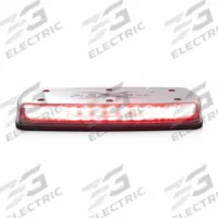 CODE 3 LED Minibar: Mini Light Bar, Blue/Red, Clear, SAE J845 Class 1, LED, Permanent, 12-24V, IP69K (MPN C5517CRB). Key specifications — Brand: CODE 3; Lens Color: Clear; Number of Flash Patterns: 97; Installation Type: Permanent; Operating Voltage: 12-24V.