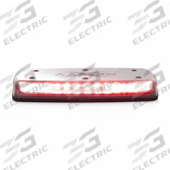 CODE 3 LED Minibar: Mini Light Bar, Blue/Red, Clear, SAE J845 Class 1, LED, Permanent, 12-24V, IP69K (MPN C5517CRB). Key specifications — Brand: CODE 3; Lens Color: Clear; Number of Flash Patterns: 97; Installation Type: Permanent; Operating Voltage: 12-24V.