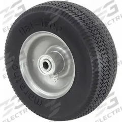 APPROVED VENDOR Flat-Free Wheel: 8 1/2 in Wheel Dia., 3 in Wheel Wd, Polyurethane, 3 in Hub Lg, Std (MPN 53CM55). Key specifications — Brand: APPROVED VENDOR; Tire Sidewall Number: 2.80/2.50-4.