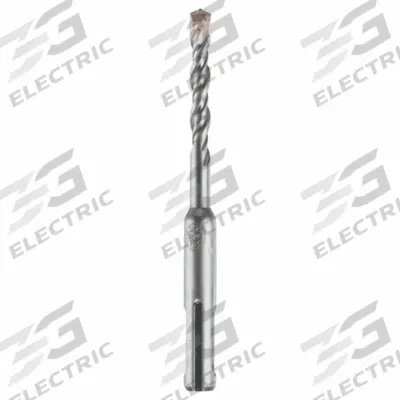BOSCH Rotary Hammer Drill: 1/4 in Drill Bit Size, 2 in Max Drilling Dp - SDS-Plus Concrete & Masonry Drill Bits