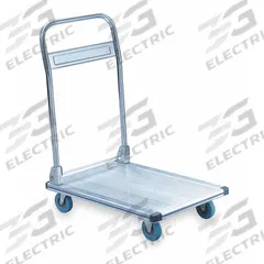APPROVED VENDOR Platform Truck: 550 lb, 35 1/2 in L x 24 in W x 7 1/4 in H Deck, Rubber, Solid Deck (MPN 2PLG5). Key specifications — Brand: APPROVED VENDOR; Caster/Wheel Configuration: (2) Swivel; Color: Silver; Caster Wheel Width: 1-1/4 in.