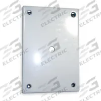HUBBELL WIRING DEVICE-KELLEMS Telephone Wall Plate: White, 1 Gang, 1 Port, Flat Module, Steel (MPN SWP12). Key specifications — Brand: HUBBELL WIRING DEVICE-KELLEMS; Material: Steel; Color: White; Compatible Connector Type: F-Type; Outlet Orientation: Vertical; Module Style: Flat.