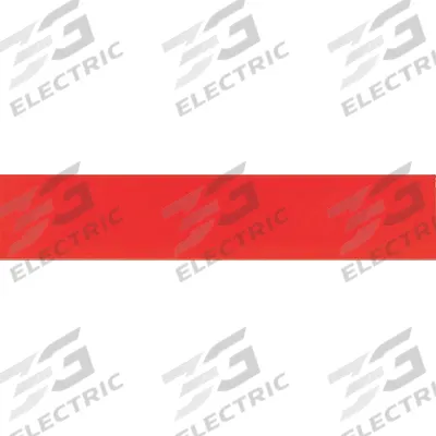 METRO Shelf Marker: 1 1/4 in x 6 in, Red, Plastic - Colored Identification Markers for Wire Shelving