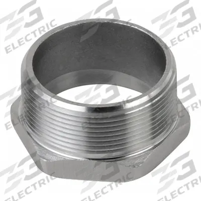 CALBRITE Threaded Chase Nipple: 2 in Trade Size, 316 Stainless Steel - Threaded Chase Nipples