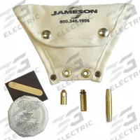 JAMESON Replacement Ferrules: 8 in Lg (MPN 6-14-AK). Key specifications — attr424173: JAMESON; attr511254: 1/4 in Measuring Fiberglass Rod; attr511260: Canvas Pouch with End Ferrule; attr511266: Ferrule Repair Kit.