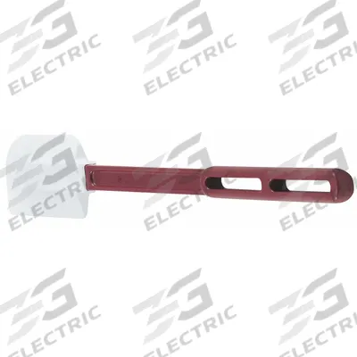 VOLLRATH High-Heat Spatula: 13 1/2 in Overall Lg, Silicone Blade, Nylon Handle - Spatulas