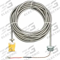 TEMPCO Extension Lead: Extension Lead, 900°F Max Temp °F, 482°C Max Temp °C, Male, Female (MPN ECA00079). Key specifications — End 2 Connection Gender: Female; End 2 Connection Type: Standard Connector; End 1 Connection Gender: Male; Brand: TEMPCO.