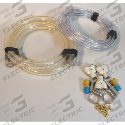 LABCONCO Regeneration Plumbing Kit: Regeneration Plumbing Kit, 15 in Overall Lg - Fume Hood Sash Stops, Canopy Connections & Spill Trays