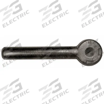 KEN FORGING Rod End Blank: Steel, Plain, 1/2 in Shank Dia - Steel Fixed Rod End Blanks