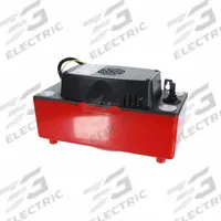 ASURITY Condensate Pump: 230V AC, 1/2 gal Tank, 1/16 hp, 2.1 gpm, 22 ft Max. Head, Safety Switch (MPN PROCP-22S-230). Key specifications — Nameplate Voltage: 230V AC; Brand: ASURITY; Included Accessories: Safety Switch; Plenum Rated: No.