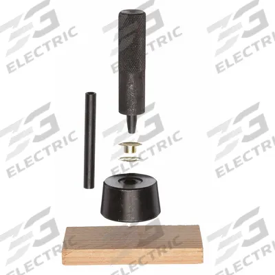 WESTWARD Grommet Kit: Brass, 0.25 in Inside Dia, 0.55 in Outside Dia - Brass Grommets Kits