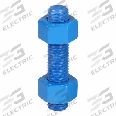 USA FASTENER Fully Threaded Stud: 3/4"-10 Thread Size, Steel, Grade B7, PTFE Coated - PTFE-Coated Fully-Threaded Rods & Studs