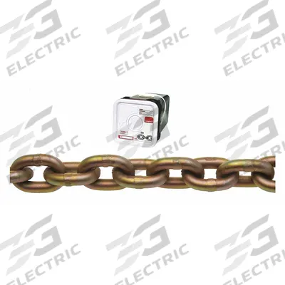 CAMPBELL Straight Chain: 5/16 in Chain Trade Size, 70 Chain Grade, Carbon Steel - Grade-70 Load-Securing Chains