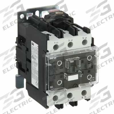 Dayton Magnetic Contactor: Non-Reversing, 3 Poles, 3NO Contacts, 80 A - Non-Reversing IEC Contactors
