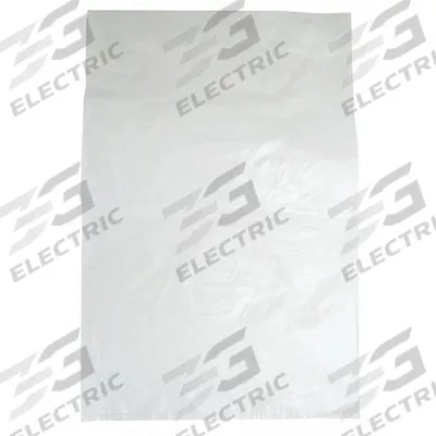 APPROVED VENDOR Open Poly Bag: Light-Duty, High Density Polyethylene (HDPE), 0.5 mil Thick - Light-Duty Open-Ended Bags
