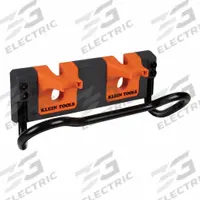 KLEIN TOOLS Utility Bar Storage Module: 3 5/16 in W x 3 3/4 in H, Black/Orange, Aluminum/Plastic (MPN BC508S). Key specifications — attr1118525: KLEIN TOOLS; attr1125037: Black; attr1125045: Tool Bucket Apron; attr1125041: Plastic.