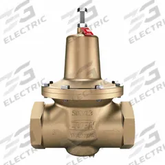WILKINS Pressure Reducing Valve: FNPT x FNPT, 3 in Pipe Size, Bronze, 25 psi to 75 psi, NPT x NPT (MPN 3-500XL3). Key specifications — Brand: WILKINS; Union Type: No Union; Low-Lead Compliance: Low-Lead Compliant.