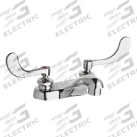 CHICAGO FAUCETS Low Arc Bathroom Faucet: 802, Cast Brass, Polished Chrome Finish, 0.5 gpm Flow Rate (MPN 802-V317E66ABCP). Key specifications — Includes: Mounting Hardware; Brand: CHICAGO FAUCETS; Series: 802.