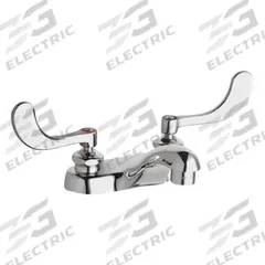 CHICAGO FAUCETS Low Arc Bathroom Faucet: 802, Cast Brass, Polished Chrome Finish, 0.5 gpm Flow Rate (MPN 802-V317E66ABCP). Key specifications — Includes: Mounting Hardware; Brand: CHICAGO FAUCETS; Series: 802.