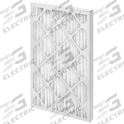 GRAINGER Pleated Air Filter: 16 in x 24 in x 2 in, MERV 9 - MERV 9 Pleated Air Filters