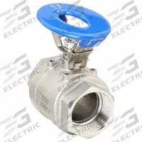 APPROVED VENDOR Manual Two-Way Ball Valve: 2 in, 316 Stainless Steel, Straight Valve Body, Two-Piece (MPN G-SSO-200V). Key specifications — Brand: APPROVED VENDOR; Handle: Locking Oval.