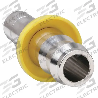 PARKER Compression Fitting Adapter: 1/2 in OD x 1/2 in OD Fitting Size - Double-Ferrule Stainless Steel Fittings