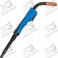MILLER ELECTRIC MIG Gun: MDX-100, 100 A, 0.035 in, 10 ft, Miller-Compatible (MPN 1770028). Key specifications — For Rear Connection Type: Miller-Compatible; Contact Tip Series: AccuLock MDX; MIG Gun Model: 1770028; For Gas Type: CO2 (Carbon Dioxide).