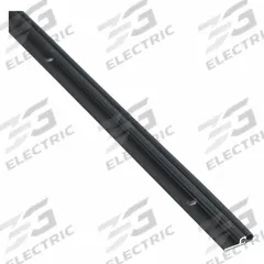 NATIONAL GUARD Door Weatherstripping: Bulb Insert, 6 ft Lg, 7/8 in Wd, 13/16 in Ht (MPN 155VDKB-72). Key specifications — Insert Material: Vinyl; Flange Material: Aluminum; Brand: NATIONAL GUARD.