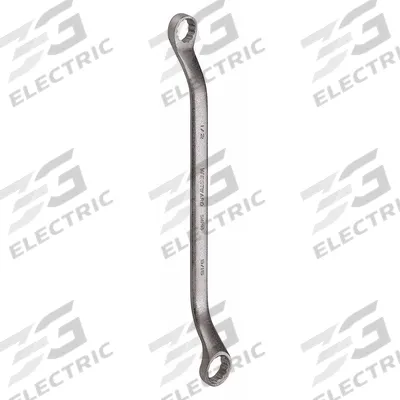 WESTWARD Box End Wrench: Alloy Steel, Satin, 1/2 in_9/16 in Head Size, 8 3/4 in Overall Lg - SAE, Double End, 12-Point, Box End Wrenches