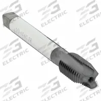 CLEVELAND Spiral Point Tap: 1/2"-13 UNC, 2B, 3 Flute, Plug Chamfer, TiAlN Coated Cobalt (MPN C86122)