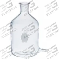 KIMBLE Reservoir Bottle: 2 L, 250 mm, Colorless, Narrow Mouth Size, 1 Numbers of Bottles Included (MPN 14607-2000). Key specifications — Mouth Size: Narrow; Brand: KIMBLE; Body Color: Colorless.