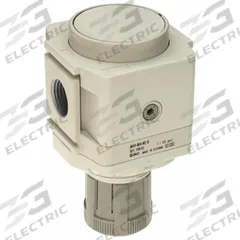 SMC Regulator: Die-Cast Aluminum, 1/2 in NPT, 7.251887 psi to 123.2821 psi, 1 MPa Max Op Pressure (MPN AR40-N04-NZ-D). Key specifications — attr111664: No; attr111400: AR-D; attr111627: SMC.