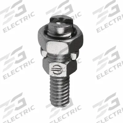 BURNDY Transformer Ground Connector: Leaded Bronze Alloy - Grounding Split Bolts
